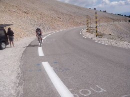 Fred dans le dernier km....