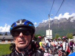 beau temps au départ..