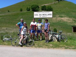 1er col de la journée (magnifique) 