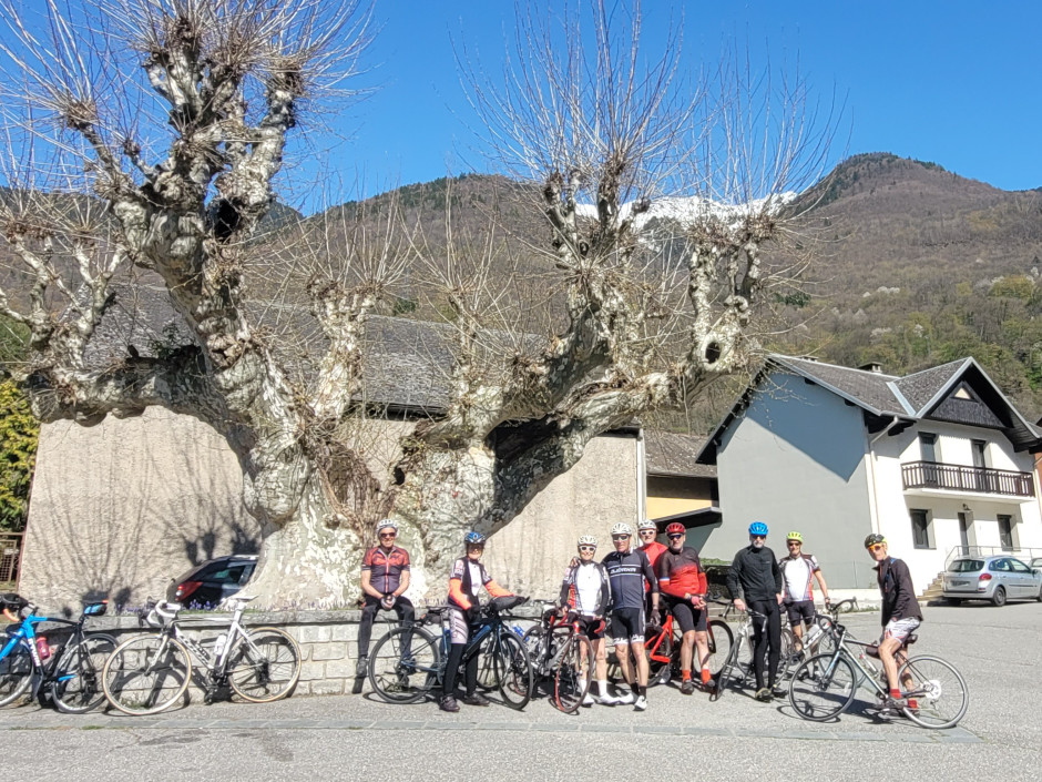 Pause sous le platane