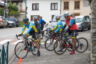 Départ vélo route