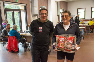 remise d'un pannier garnie