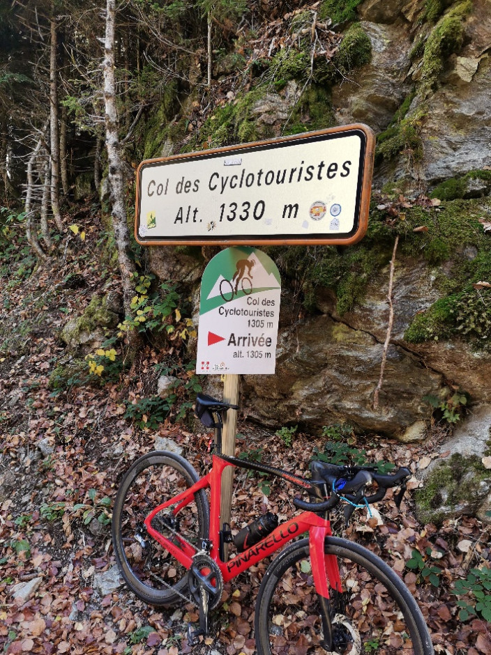 29 octobre, Albertville, col des Cyclotouristes ( 1305 m)